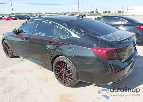 2019 Honda Accord Sport из США, поврежденный, VIN 1HGCV1F30KA160657